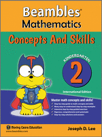 Beambles Mathematics Concepts And Skills For Kindergarten / Preschool Book 2 (Singapore Math) (Joseph D. Lee)