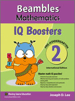 Beambles Mathematics IQ Boosters For Pre-Kindergarten / Nursery Book 2 (Singapore Math) (Joseph D. Lee)