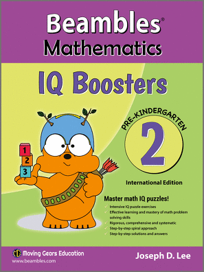 Beambles Mathematics IQ Boosters For Pre-Kindergarten / Nursery Book 2 (Singapore Math) (Joseph D. Lee)