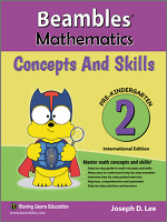 Beambles Mathematics Concepts And Skills For Pre-Kindergarten / Nursery Book 2 (Singapore Math) (Joseph D. Lee)