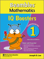 Beambles Mathematics IQ Boosters For Kindergarten / Preschool Book 1 (Singapore Math) (Joseph D. Lee)