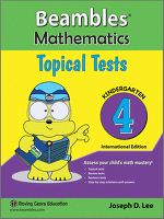 Beambles Mathematics Topical Tests For Kindergarten / Preschool Book 4 (Singapore Math) (Joseph D. Lee) International Edition