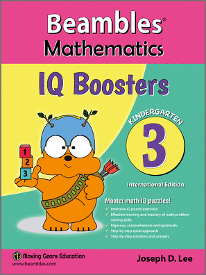 Beambles Mathematics IQ Boosters For Kindergarten / Preschool Book 3 (Singapore Math) (Joseph D. Lee)