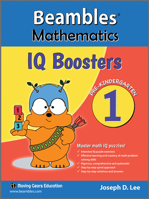 Beambles Mathematics IQ Boosters For Pre-Kindergarten / Nursery Book 1 (Singapore Math) (Joseph D. Lee)