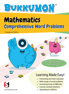 Bukkumon Mathematics Comprehensive Word Problems For Kindergarten / Preschool First Year (K1) (Singapore Math) (Joseph D. Lee)